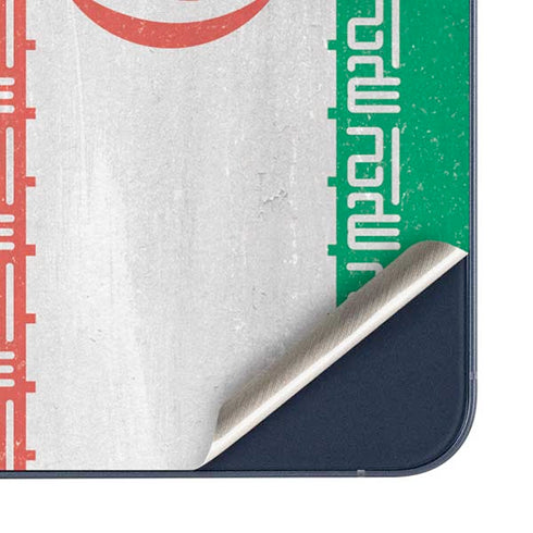 Iran Flag Distressed Galaxy A36 5G Skin